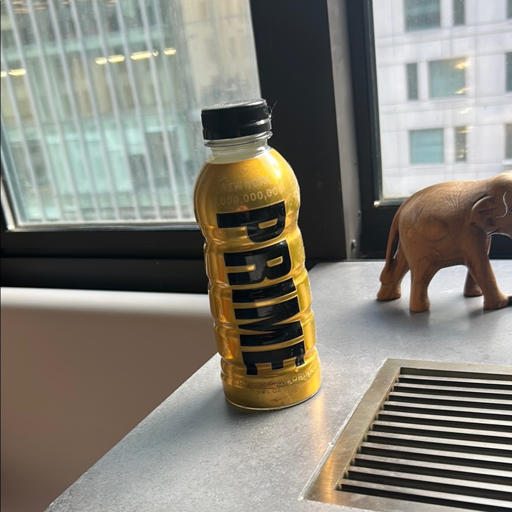 Gold prime bottle